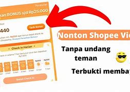 Nonton Video Di Shopee Dapat Uang